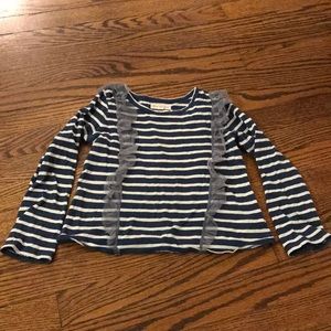 Tucker and Tate size 5 frilled long sleeve tee.